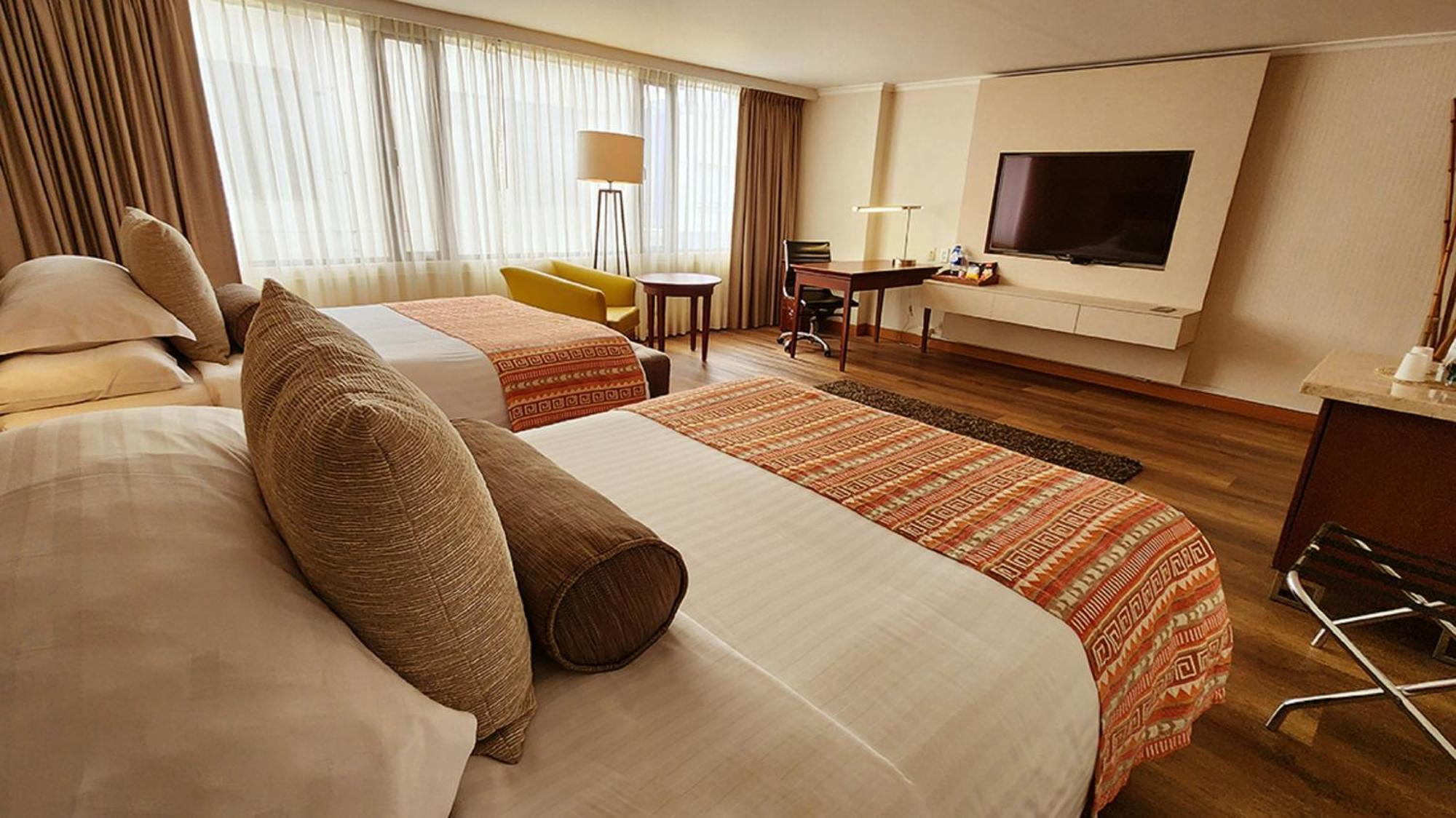 Bogota Plaza Hotel ภายนอก รูปภาพ A room at the hotel