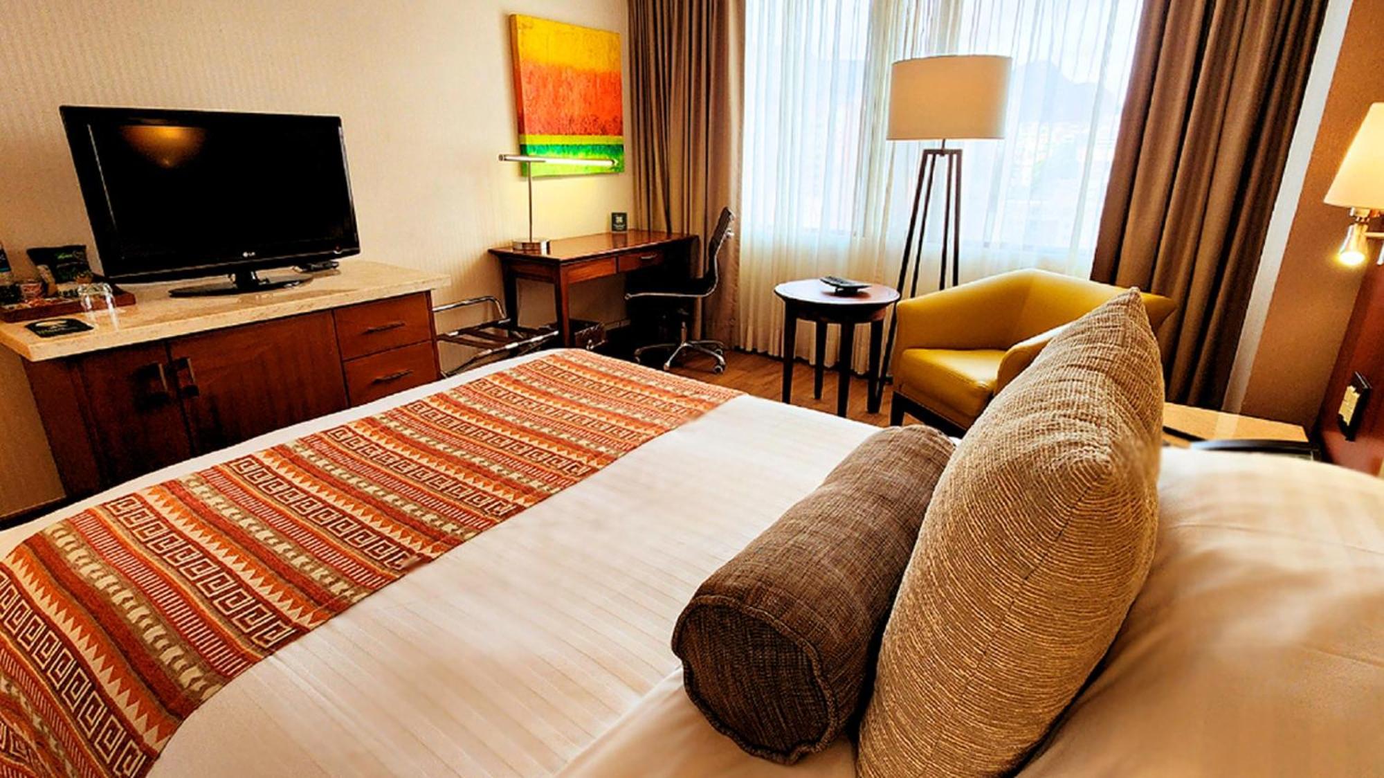 Bogota Plaza Hotel ภายนอก รูปภาพ A room at the hotel