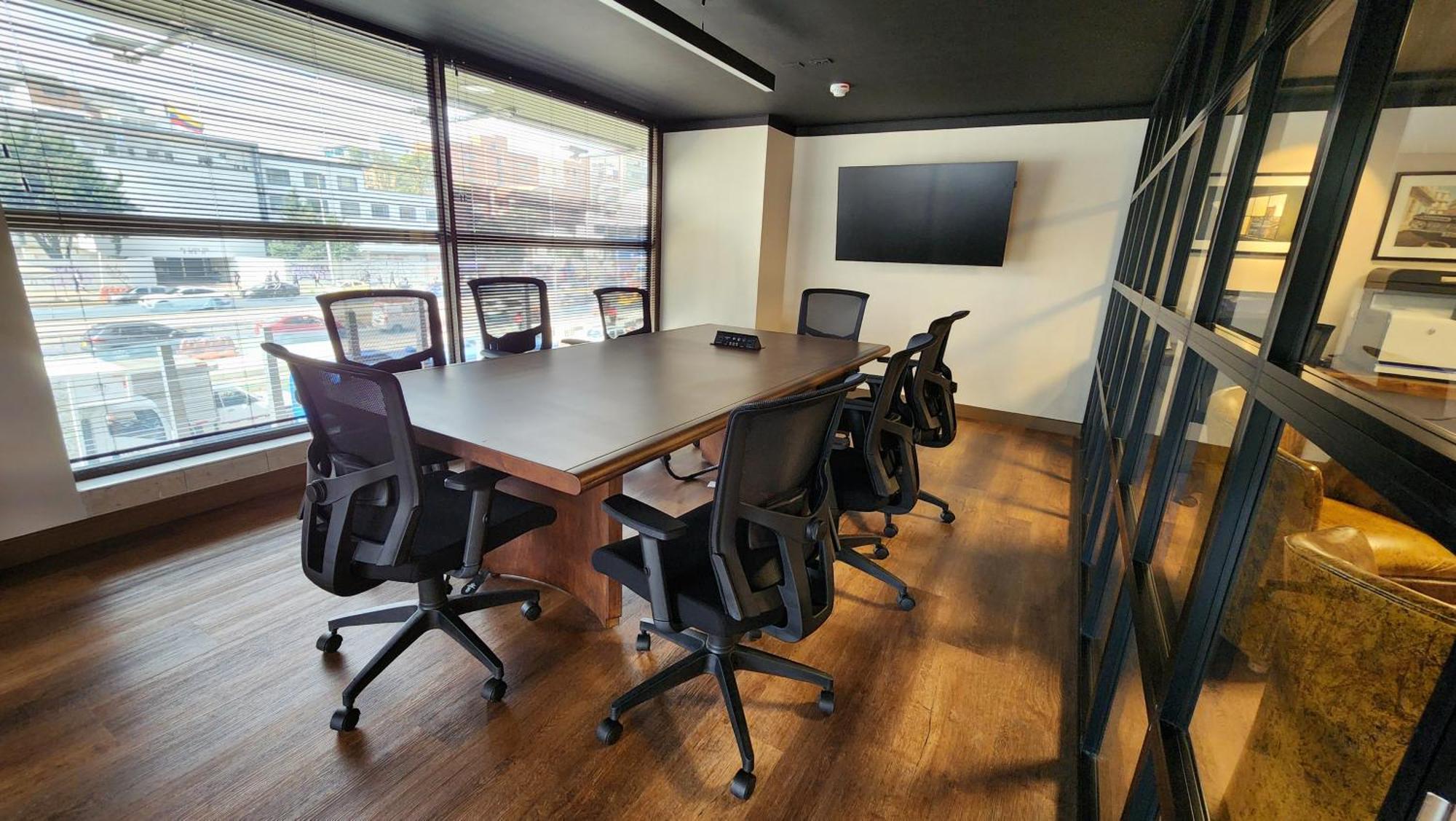 Bogota Plaza Hotel ภายนอก รูปภาพ A meeting room at the company's headquarters in Bangalore